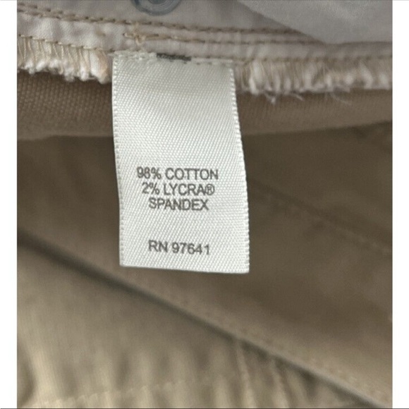J.Jill Boot Cut High Rise Pants Khaki Stretch Tan Denim Size 18 - Picture 6 of 7